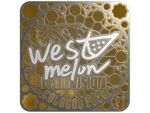 Hình dán | westmelon (Foil, Ranked) | Cologne 2026
