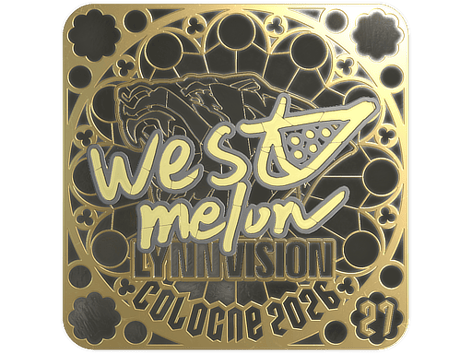 Adesivo | westmelon (Gold, Ranked) | Cologne 2026