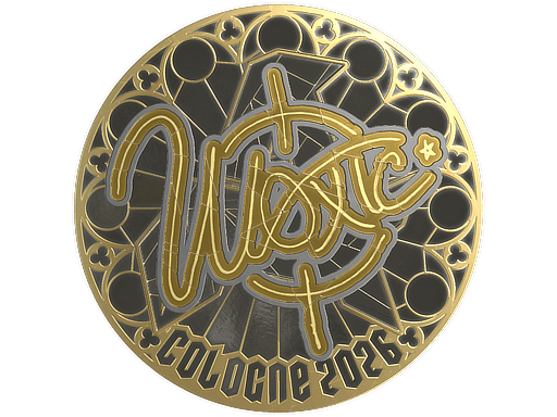 Pegatina | woxic (Gold) | Cologne 2026