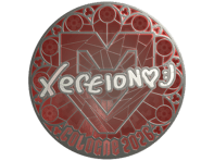 Sticker | xertioN (Foil) | Cologne 2026