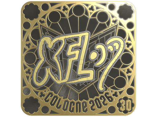 ステッカー | xfl0ud (Gold, Ranked) | Cologne 2026