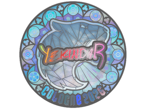 สติกเกอร์ | YEKINDAR (โฮโล) | Cologne 2026