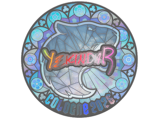 Sticker | YEKINDAR (Holo) | Cologne 2026