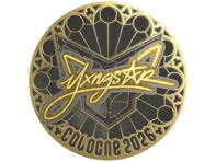 Sticker | yxngstxr (Gold) | Cologne 2026