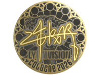 Sticker | z4KR (Gold) | Cologne 2026