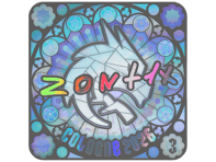 Sticker | zont1x (Holo, Ranked) | Cologne 2026