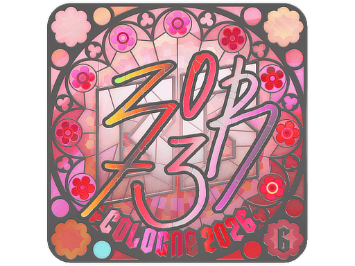 สติกเกอร์ | zorte (Holo, Ranked) | Cologne 2026