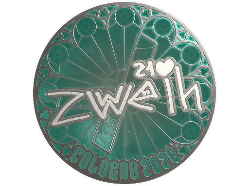 Sticker | zweih (Foil) | Cologne 2026