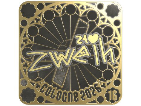Adesivo | zweih (Gold, Ranked) | Cologne 2026