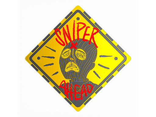 สติกเกอร์ | Sniper Ahead (ฟอยล์)