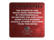 Sticker | WARNING image