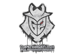 Zalakowane graffiti | G2 Esports | Kopenhaga 2024
