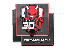 Adesivo | 3DMAX | DreamHack 2014