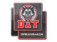 Sticker | dAT team | DreamHack 2014 image