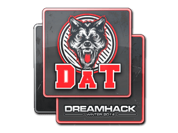 Aufkleber | dAT team | DreamHack 2014