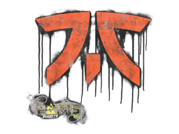 Versiegeltes Graffito | Fnatic | Paris 2023