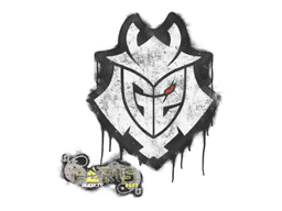 Zalakowane graffiti | G2 Esports | Paryż 2023