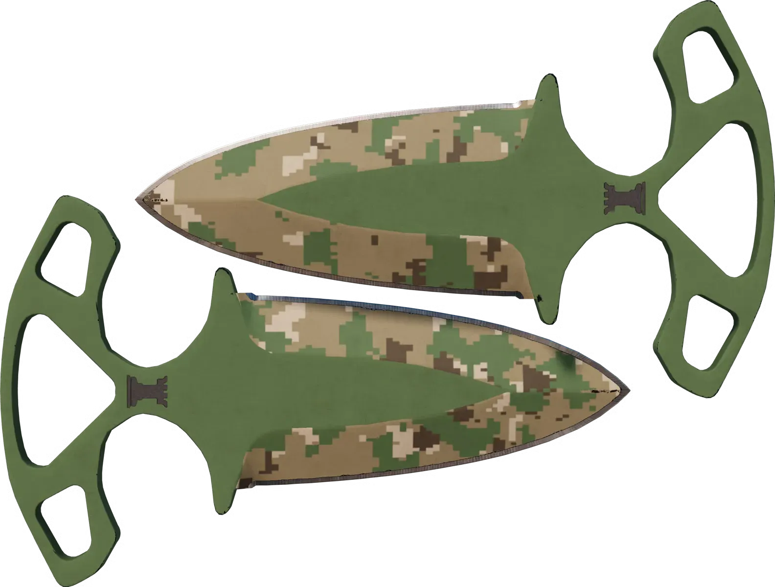 Shadow Daggers | Forest DDPAT image