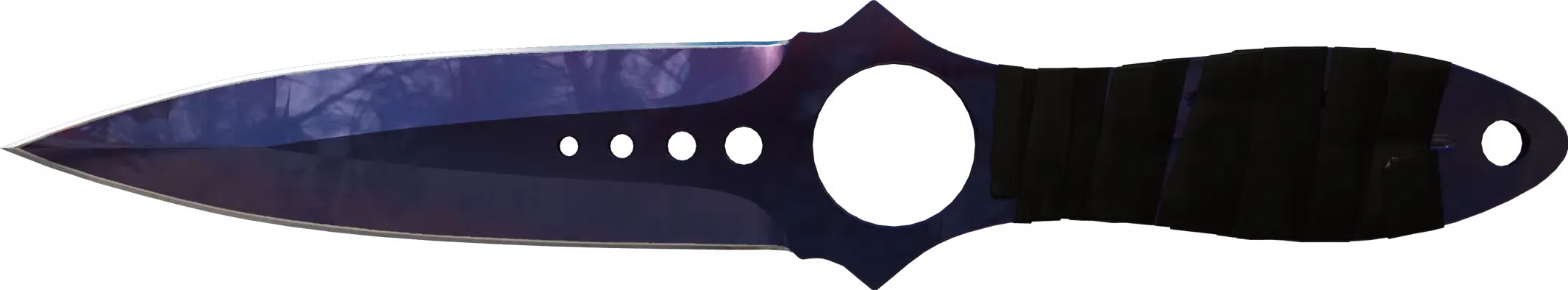 Preview image 2 of ★ Cuchillo esqueletizado | Doppler Black Pearl (Recién fabricado)