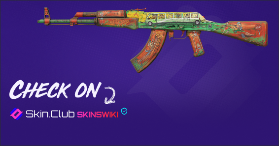 AK-47 | Dışlanmışlar (Az Aşınmış) - Skins Wiki