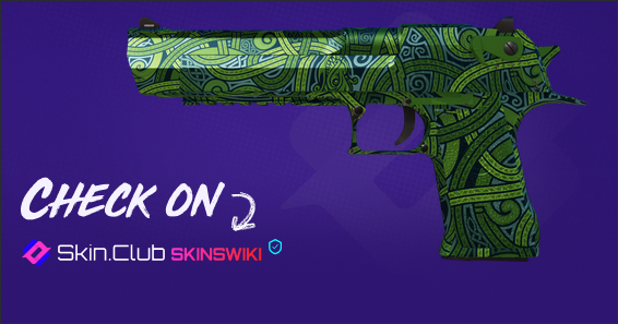 Desert Eagle | Emerald Jörmungandr - Skins Wiki