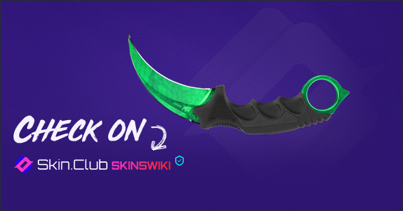 Karambit | Gamma Doppler Emerald (Factory New)