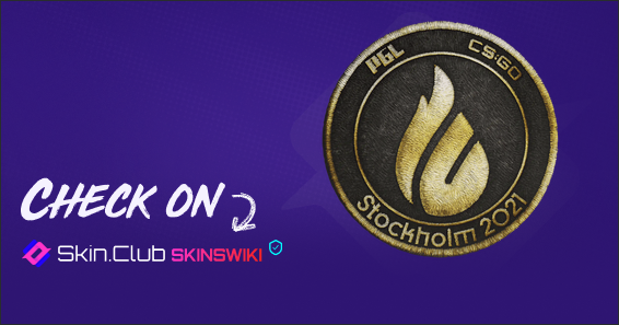 Copenhell Patch Patch | Copenhagen Flames (Gold) | Stockholm 2021