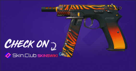 StatTrak™ CZ75-Auto | Tigris (Well-Worn) - Skins Wiki