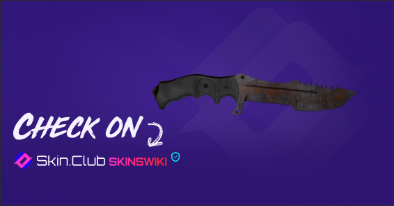 StatTrak™ Huntsman ナイフ | Rust Coat (かなり摩耗)
