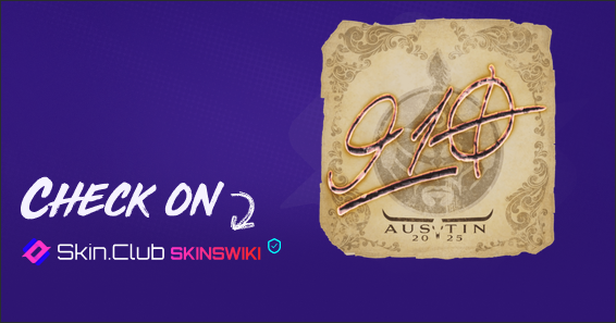 Sticker | 910 | Austin 2025