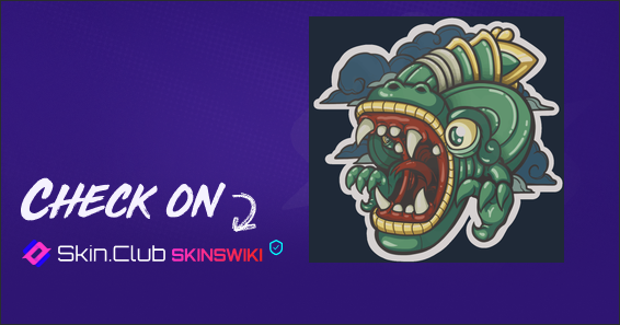 Sticker | Baby Fire Serpent