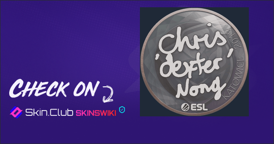 Sticker | dexter | Katowice 2019 - Skins Wiki