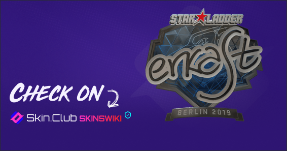 Sticker | erkaSt (Foil) | Berlin 2019 - Skins Wiki