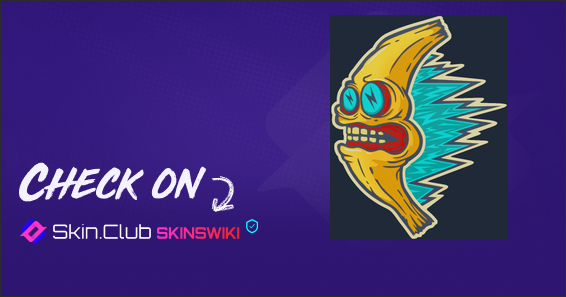 Sticker | Fast Banana - Skins Wiki