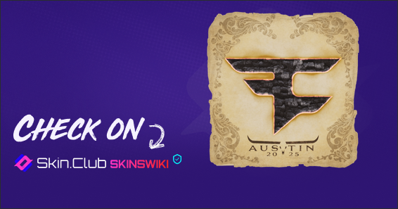Sticker | FaZe Clan | 오스틴 2025 - Skins Wiki