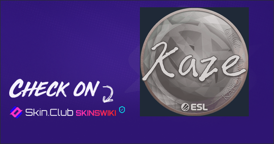 Sticker | Kaze | Katowice 2019 - Skins Wiki