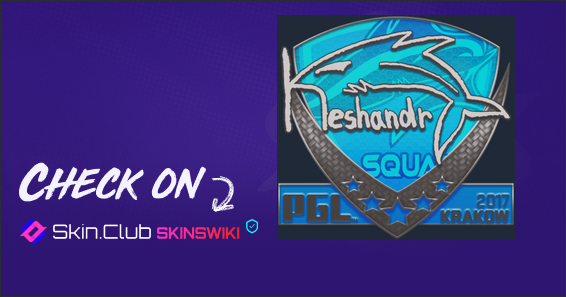 Sticker | keshandr | Krakow 2017 - Skins Wiki