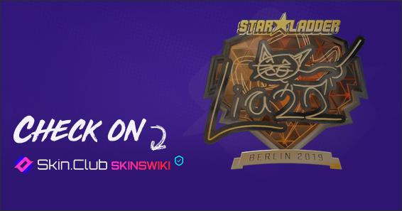 Sticker | Liazz (Gold) | Berlin 2019 - Skins Wiki