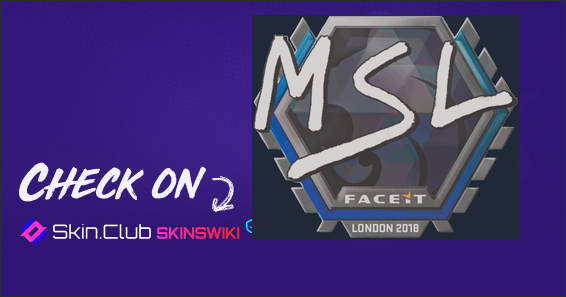 Sticker | MSL | London 2018