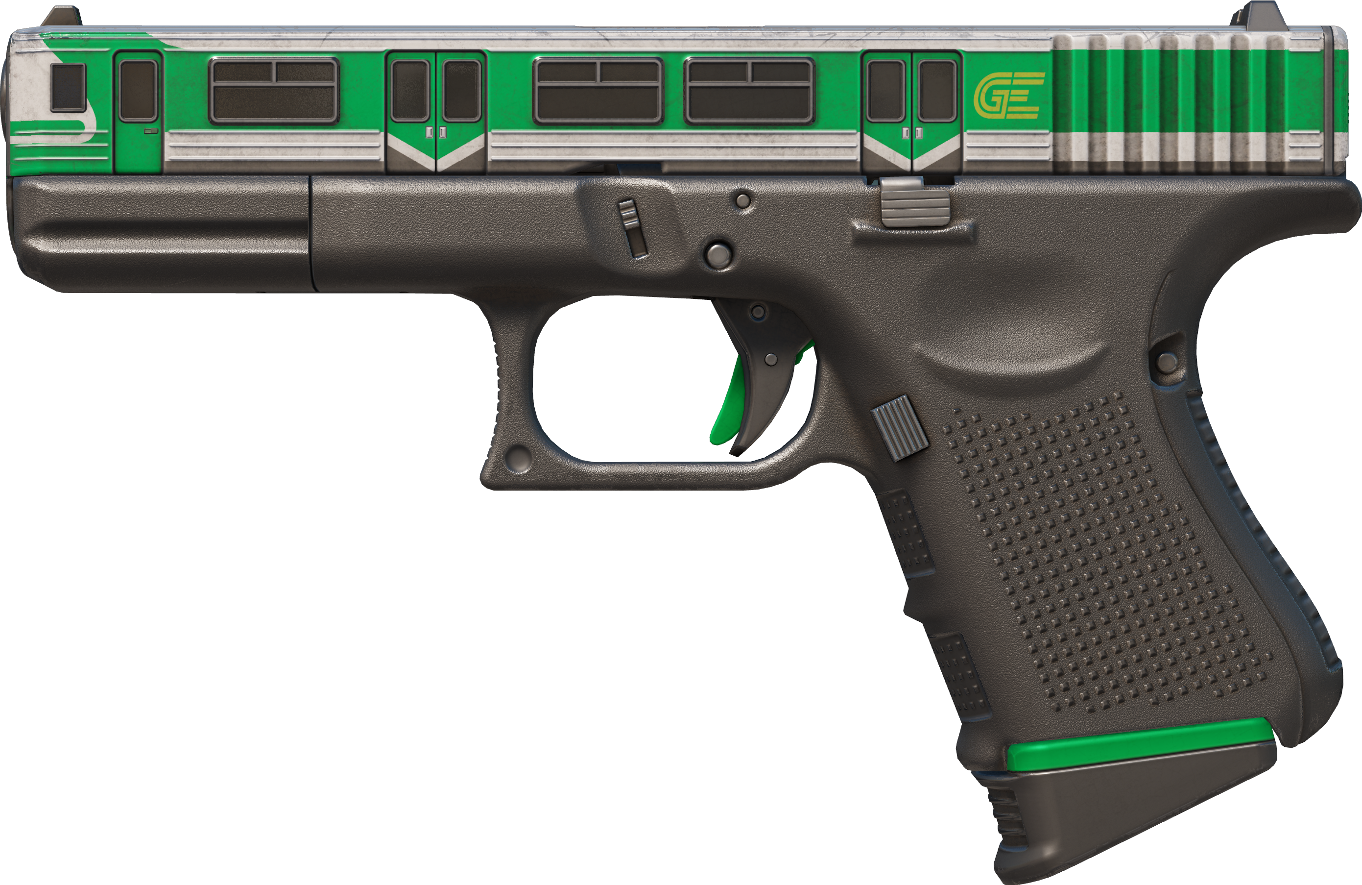 Preview image 9 of Glock-18 | Vihreä linja (Suoraan tehtaalta)