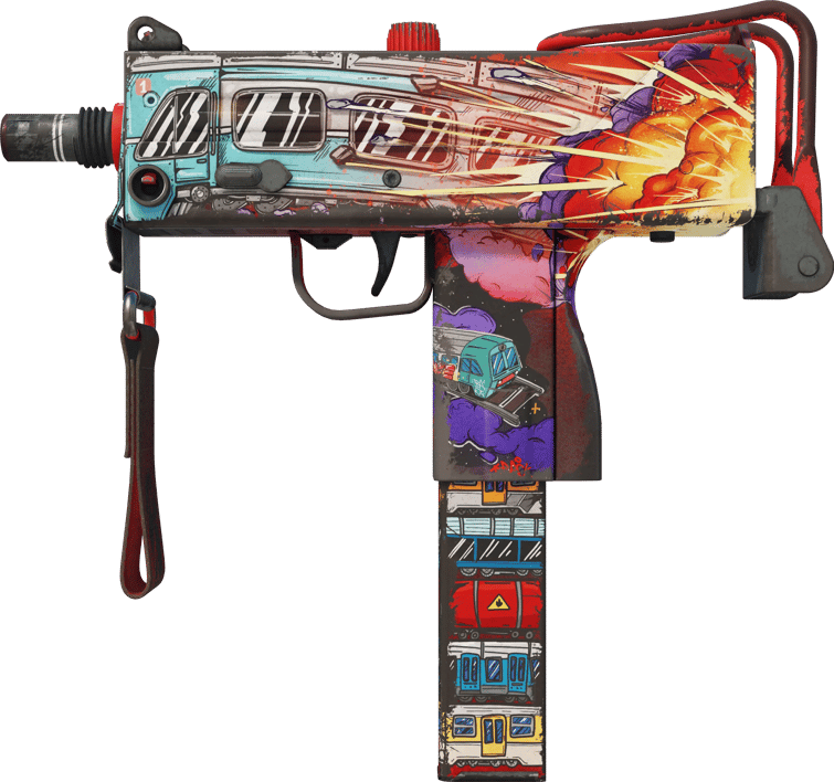 Preview image 1 of MAC-10 | Derailment (Well-worn)