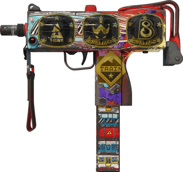 Souvenir MAC-10 | Derailment (WW - Khá mòn)