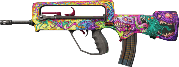 StatTrak™ FAMAS | Bad Trip (Well-Worn)