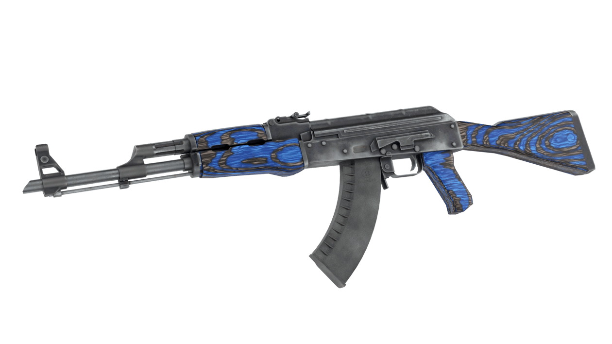 Preview image 2 of AK-47 | Blue Laminate (ใหม่จากโรงงาน)