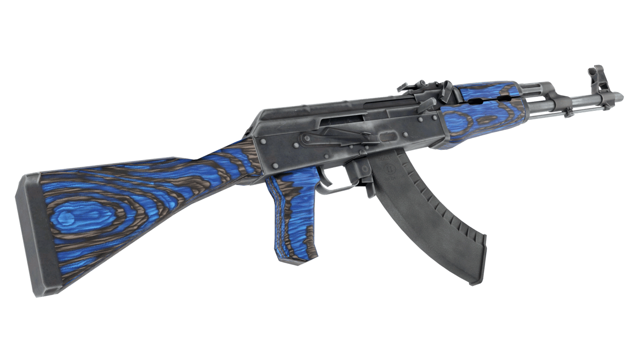 Preview image 4 of AK-47 | Blue Laminate (ใหม่จากโรงงาน)