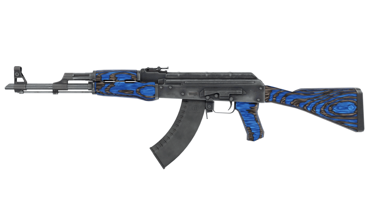Preview image 1 of AK-47 | Blue Laminate (ใหม่จากโรงงาน)