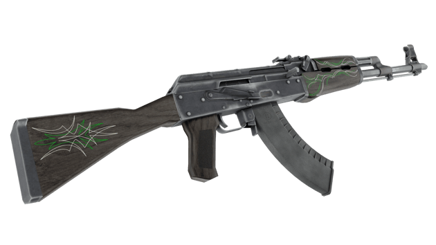 Preview image 4 of AK-47 | Zümrüt Çizgili (Fabrikadan Yeni Çıkmış)
