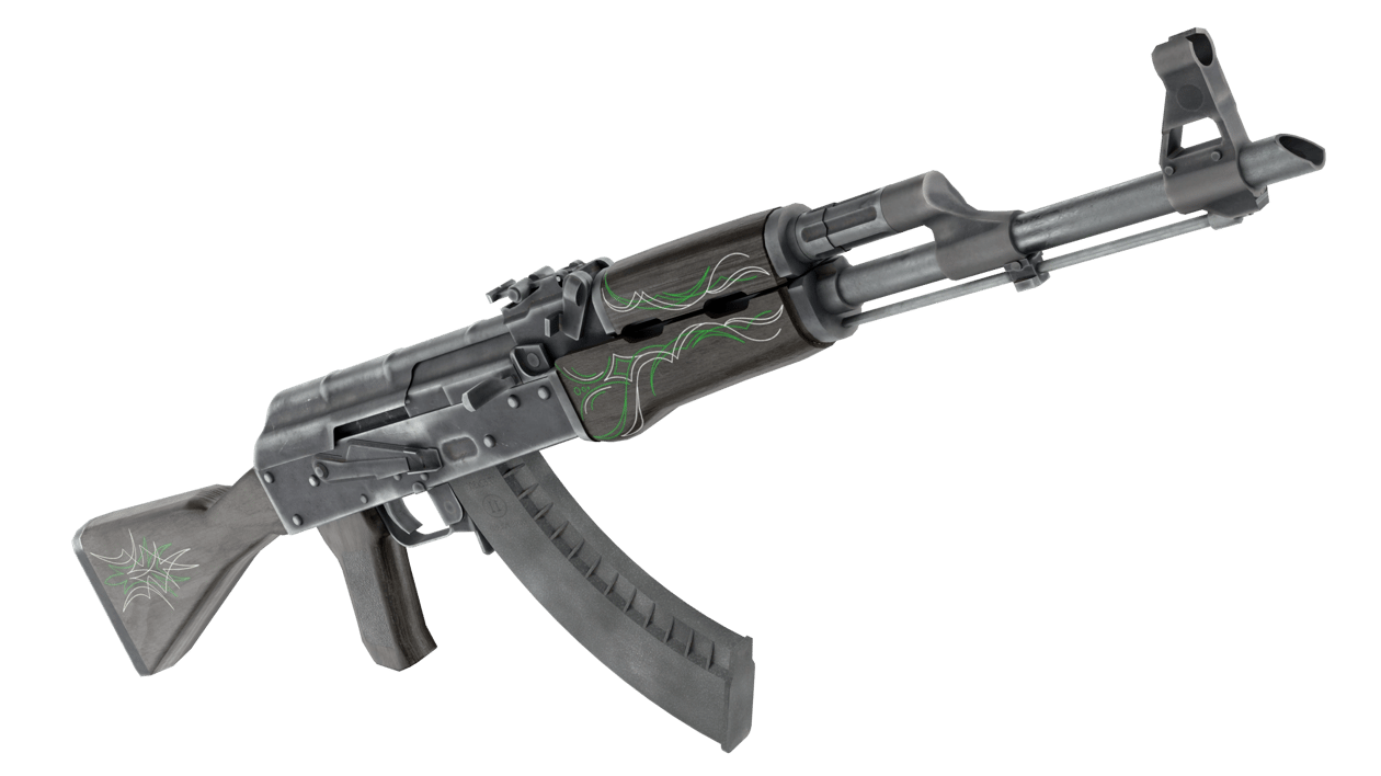 Preview image 5 of AK-47 | Zümrüt Çizgili (Fabrikadan Yeni Çıkmış)