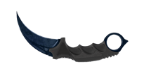 Karambit | Blue Steel image