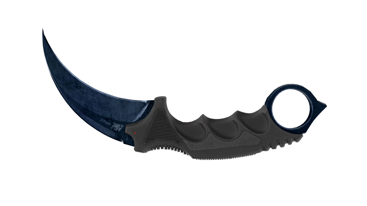 Preview image 1 of ★ Karambit | Blue Steel (FN - Mới cứng)